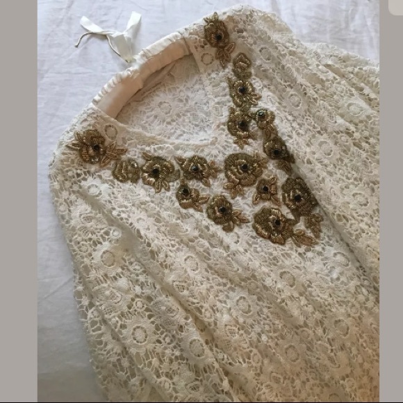 ISO Soft surroundings jarana cotton lace kaftan - Picture 7 of 7